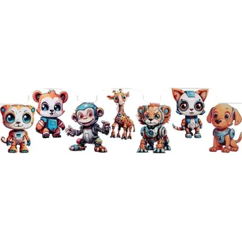 Party dekorace Santex Banner Šťastná zvířátka 300cm