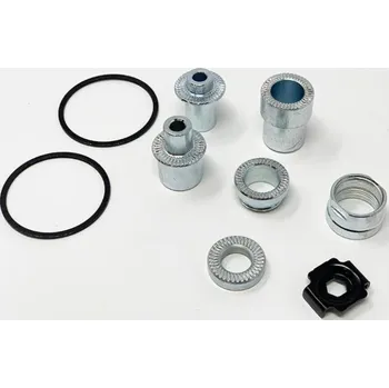 Košík na láhev ELITE sada - ADAPTER SET - stříbrná