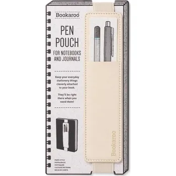 Set školních potřeb Bookaroo Pen Pouch - uchwyt na długopis beżowy