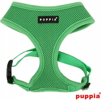 Postroj pro psa Postroj pro psa nebo kočku PUPPIA soft zelený - velikost: S
