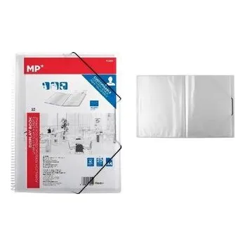 Set školních potřeb Teczka na spirali A4 z 20 koszulkami z gumką