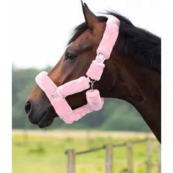 QHP Ohlávka Alaska QHP, pink SHETTY