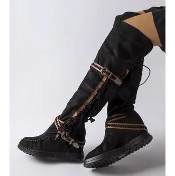 Dámské kozačky Kozačky na klínech model 205788 Solea 39