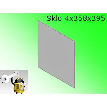 Krbová kamna Sklo do dvířek kamen ROMOTOP ESPERA