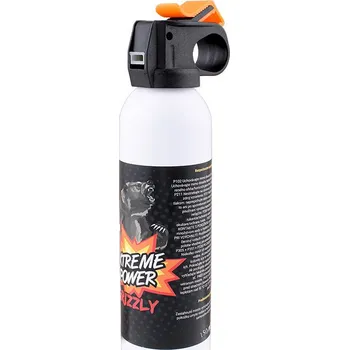 Sebeobrana Sprej GRIZZLY pro obranu proti medvědům 150ml s dosahem 8m