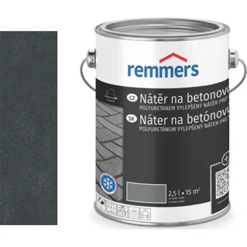 Lak na dřevo Remmers NÁTĚR NA BETONOVOU DLAŽBU 2,5L 7778 Antracit - Anthrazit + dárek k objednávce nad 1000Kč