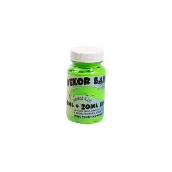 Speciální výtvarná barva DEKOR barva 100g neon zelená č.34 69934