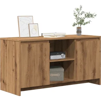 Obývací pokoj vidaXL TV skříňka 102x37,5x52,5 cm dřevotříska [813020] Barva: dub artisan