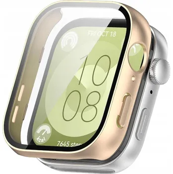 Pouzdro na mobilní telefon 2v1 POUZDRO + TVRZENÉ SKLO KRYT pro HUAWEI WATCH FIT 3