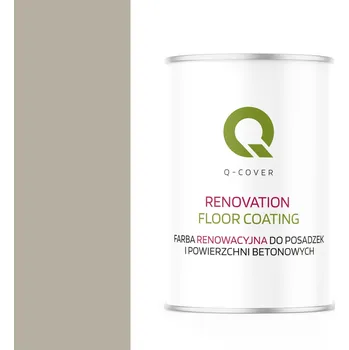 barva na beton RENOVAČNÍ BARVA BETONU BETONOVÉ PODLAHY ŠEDOBÉŽOVÁ RAL 7032 POLOMATNÁ 1L