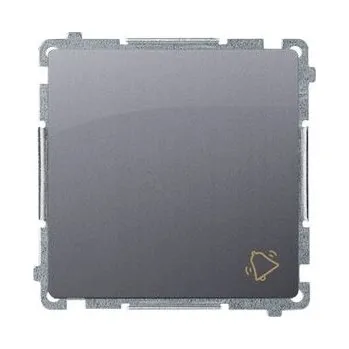 vypínač Jednopólový vypínač pod omítku Kontakt-simon stříbrný BMD1.01/43