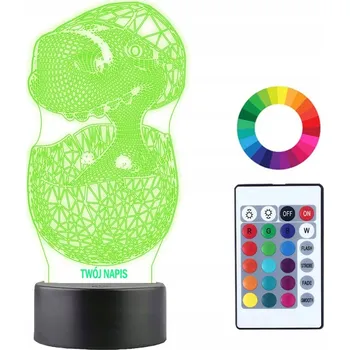 Lampička Noční lampa Plexido vícebarevná