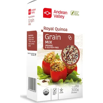 Rýže Royal quinoa MIX BIO bez lepku - VEGAN - Andean Valley 300g