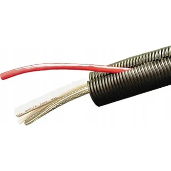 kabelová chránička Husí Krk 15 mm podélně řezaný se švem, 1 m – Ochranná trubka / hadice na kabel