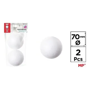 Set školních potřeb Kulki styropianowe do zdobienia 70mm 2szt