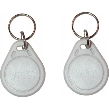 RFID klíčenky TAG Fotopol Unique 125kHz EM4100 bílé, 10 kusů