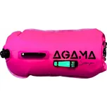 AGAMA Plavecká bójka a suchý vak SWIM PRO a světlo FLASH RŮŽOVÁ