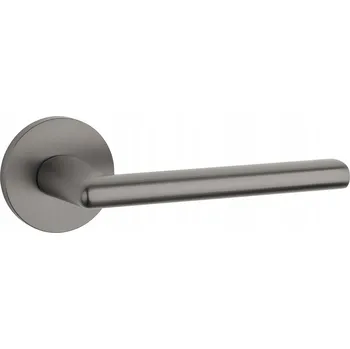 Dveřní kování Klika Kalmia Slim, kulatá rozeta, titan APRILE