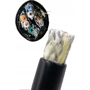 elektrický kabel Kabel Kulatý teleinformatický FTP SecurityNET 8 x 0,5