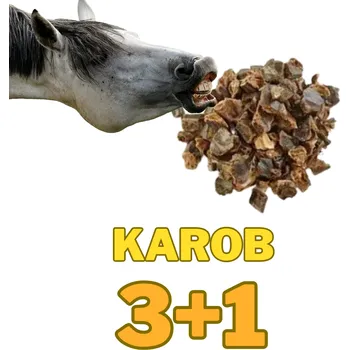Krmivo pro koně Karob 3+1 kg ZDARMA (cena celkem za 4 kg !)