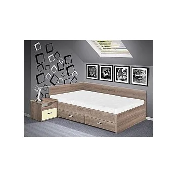 Postel Postel RENATA 180cm, s matrací, roštem a s úložným prostorem sanremo 4139