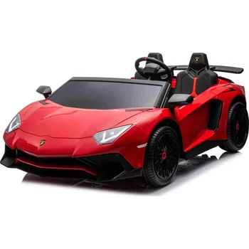 Dětské elektrovozidlo Mamido Dětské elektrické autíčko Lamborghini Aventador SV červené