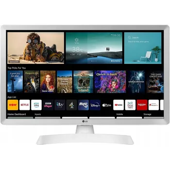 Televizor BÍLÁ SMART TV 24 PALCŮ LG 24TQ510 LED BLUETOOTH WiFi DVB-T2 HEVC