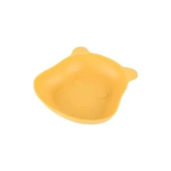 Svačinový box PODNOS NA SVAČINU 15X18CM ŽLUTÝ PLAST