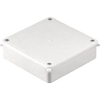 Elektroinstalační krabice Elektroinstalační krabice na omítku Simet 125 x 125 x 35 mm