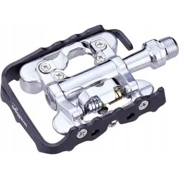 Pedál na kolo Platformové pedály Wellgo WPD-M17C stříbrné