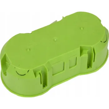 Elektroinstalační krabice Elektroinstalační krabice pod omítku KONTAKT-SIMON PP-F2X60PŁ-N, tloušťka 1 mm, hloubka 47 mm