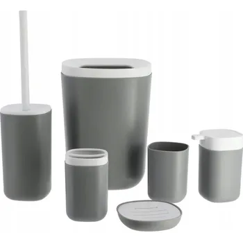 Dávkovač mýdla Ruční dávkovač mýdla na desku Tendance 400 ml bílý, šedý