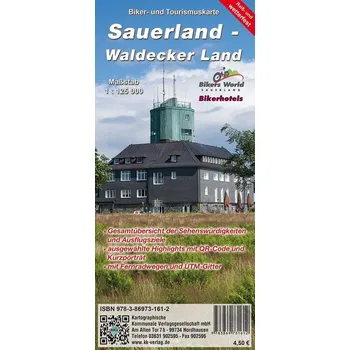Sauerland - Waldecker Land 1:125 000