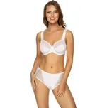 VIANIA Nevyztužená bílá podprsenka se širokými ramínky s kosticí 90 F 194450-100