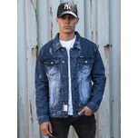 Modrá pánská džínová bunda TX4851 Velikost: M