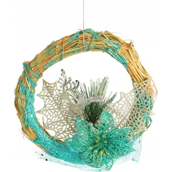 Vánoční dekorace Věnec k zavěšení vánoční dekorace ozdoby