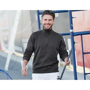 Pánská mikina Pracovní mikina zip velikost L antracit Strauss Pracovní oblečení