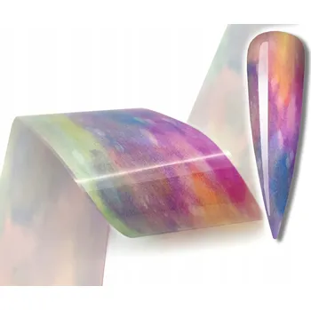 FÓLIE na nehty 100cm x 4cm AKVAREL