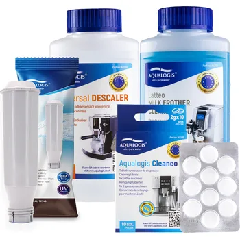 Univerzální čisticí prostředek Sada Krups - AL-TES46, Univerzální čisticí prostředek 250 ml, Čisticí prostředek Latteo 250 ml, Cleaneo