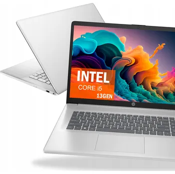 Notebook Notebook HP do domácnosti 512GB SSD FullHD 17,3" Intel Core i5 12 GB / 512 GB stříbrný