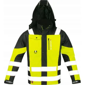 pracovní bunda ZIMNÍ PRACOVNÍ BUNDA, ZATEPLENÁ S KAPUCÍ , REFLEXNÍ, BOZP , 4XL