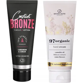 Péče o ruce 7suns Constant Bronze Tingle Lotion 250ml + Krém na ruce 75 Ml