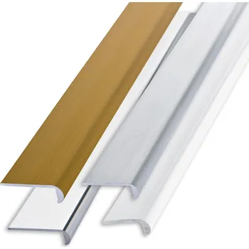 ukončovací lišta Schodová lišta zaoblená 18 mm x 200 cm hliník