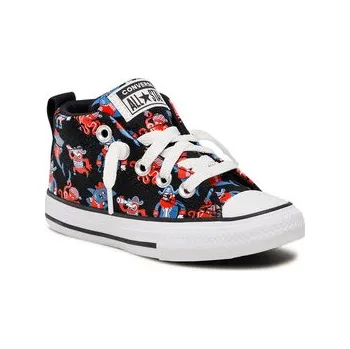 Pánská obuv Converse Plátěnky Chuck Taylor All Star Street Mid 672732C Černá 33_5