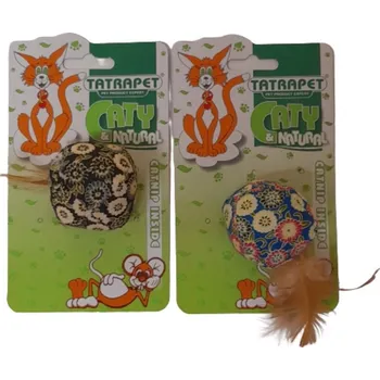 Hračka pro kočku Tatrapet hračka pro kočky - míček látkový 5cm