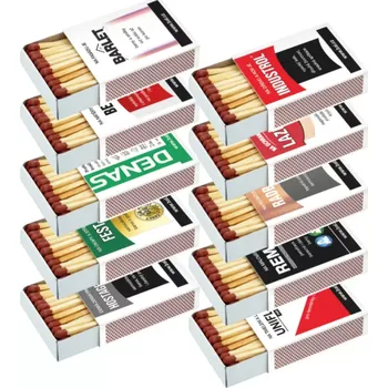 Zápalky BALhome zápalky kuřácké sirky