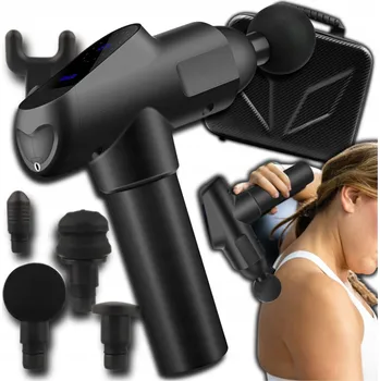 Masážní přístroj Masážní pistole silná masážní přístroj gun pro masážní přístroj na tělo, záda, vibrační