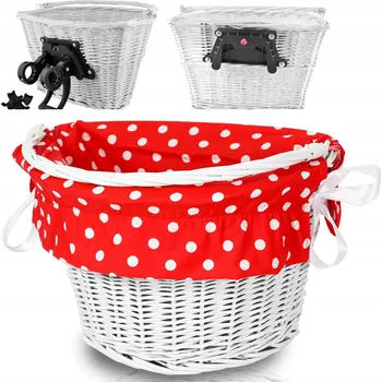 Košík na láhev Přední košík na kolo Reverse Bílý