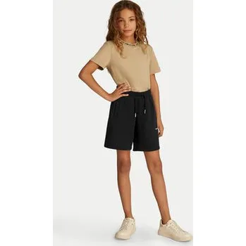 Oblečení a móda Calvin Klein Jeans Sportovní kraťasy New Inst. Logo IU0IU00703 Černá Relaxed Fit 12Y