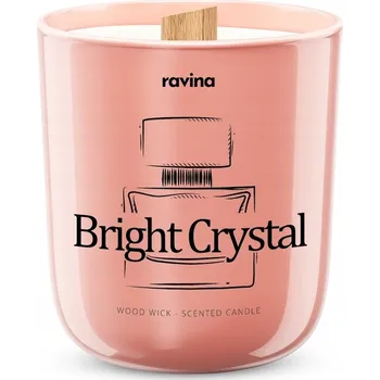 Svíčka Tradiční sójová svíčka Bright Crystal Ravina 1 ks